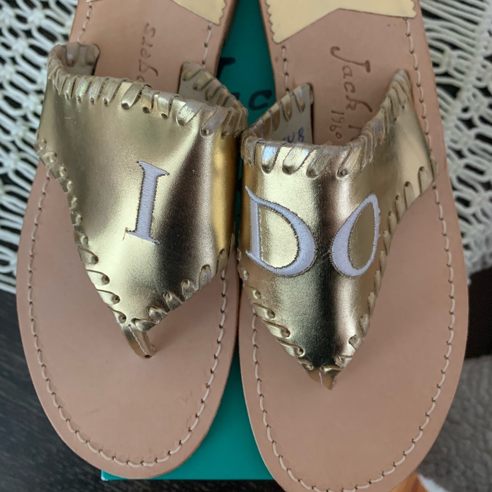 Jack Rogers “I do” sandal